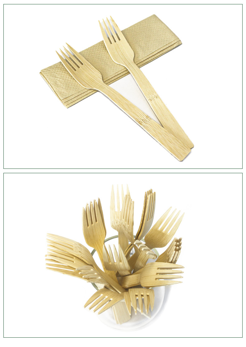 Disposable Bamboo Fork - view 8