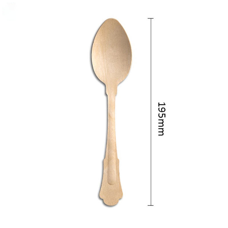 Disposable Wooden Spoon All Sizes - view 11