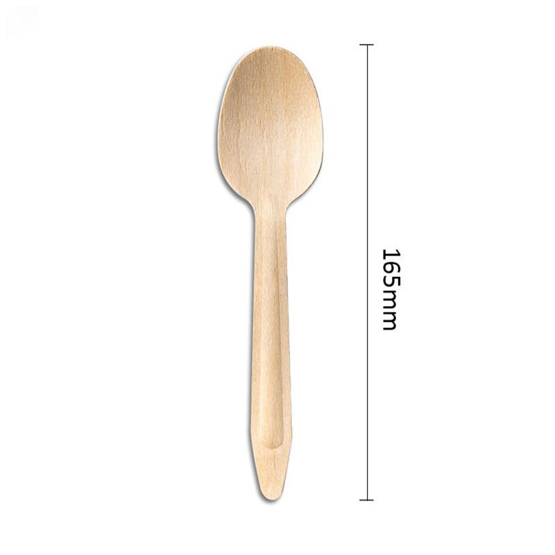 Disposable Wooden Spoon All Sizes - view 9